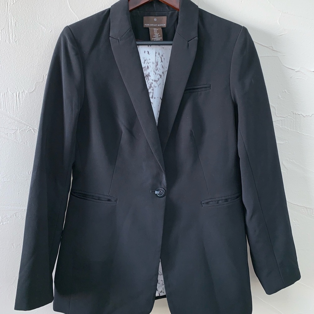 Fenn Wright Manson black blazer